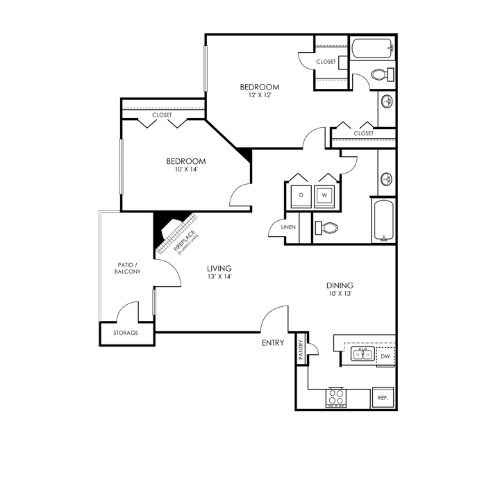 The Dayton Plano Floor plan 7