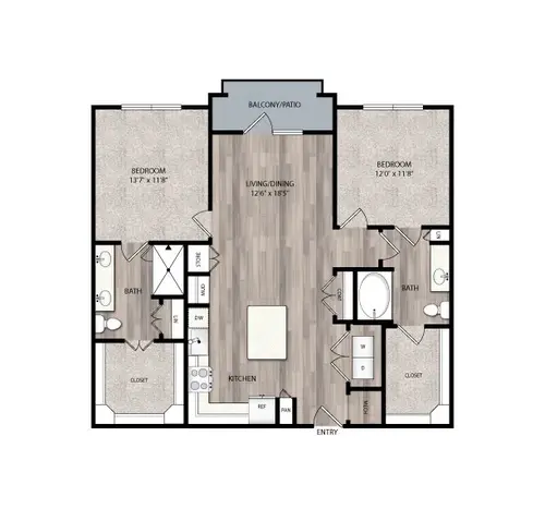 The Edison at Frisco Floorplan 12