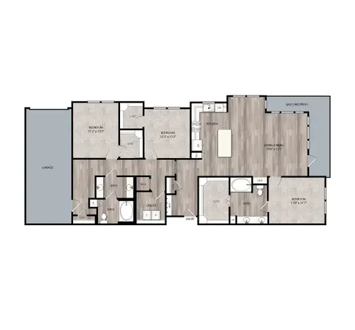 The Edison at Frisco Floorplan 15