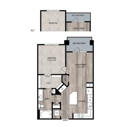 The Edison at Frisco Floorplan 4