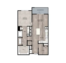 The Edison at Frisco Floorplan 9
