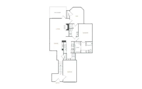 The Ellington Plano FloorPlan 5