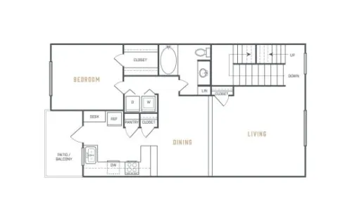 The Ellington Plano FloorPlan 7