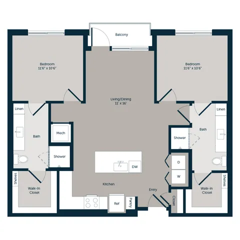 The Emory Plano Floorplan 13