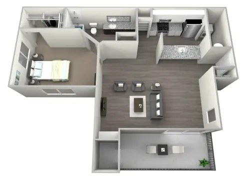 The Enclave at Stonebrook Apartments Frisco floor plan 2