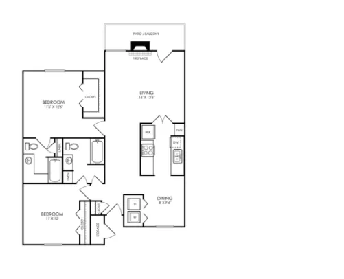The Hathaway at Willow Bend FloorPlan 5