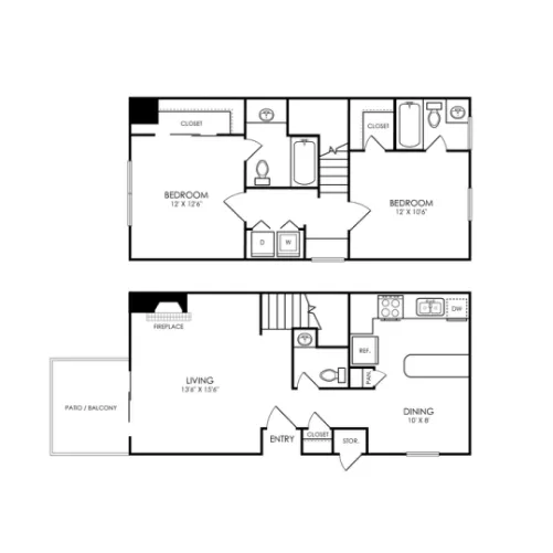 The Hathaway at Willow Bend FloorPlan 7