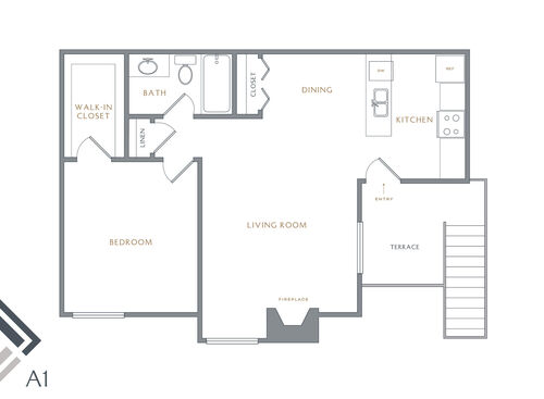 The Lydian Plano Floorplan 1