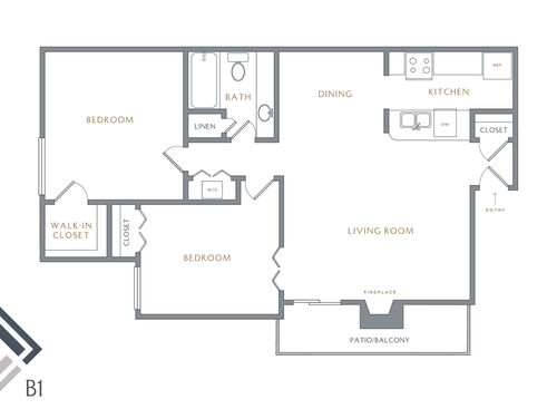 The Lydian Plano Floorplan 3