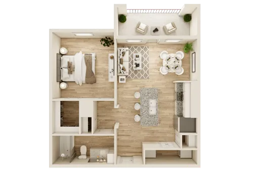 The Ovilla at Legacy Square Floorplan 3