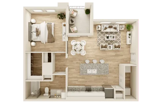 The Ovilla at Legacy Square Floorplan 4