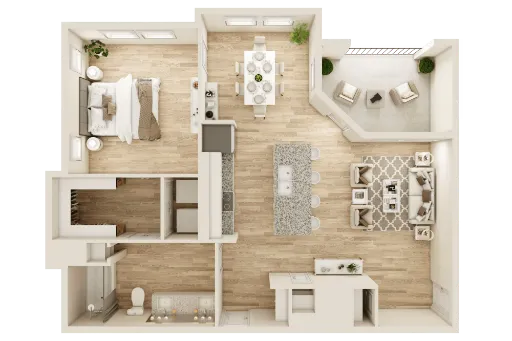 The Ovilla at Legacy Square Floorplan 7