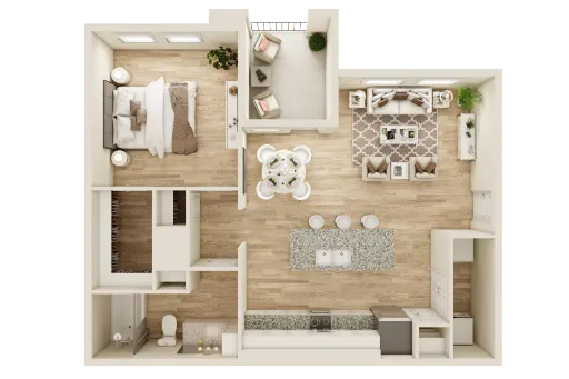 The Ovilla at Legacy Square Floorplan 8