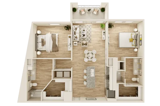 The Ovilla at Legacy Square Floorplan 9
