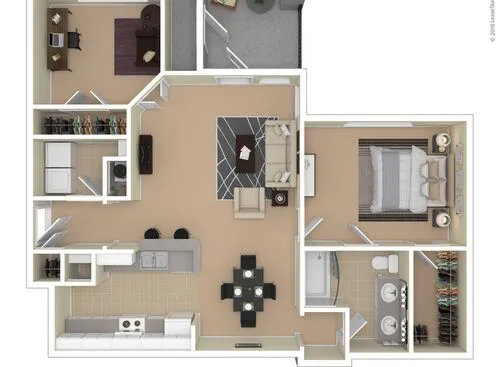 The Point at Deerfield Apartments Floor plan 4