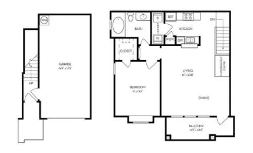The Reserve at Stonebridge Ranch FloorPlan 1