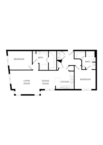 The Uptown Apartments Dallas Floorplan 20