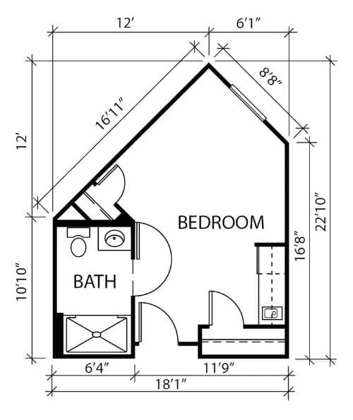 The Waterford at Plano Floorplan 1