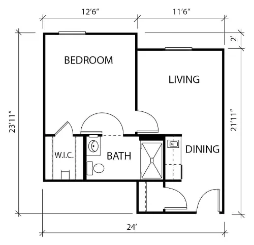 The Waterford at Plano Floorplan 3