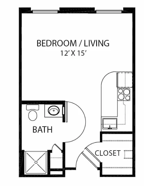 The Wellington at Arapaho Richardson FloorPlan 1