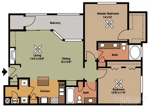 Thornbury at Chase Oaks Plano Floorplan 17