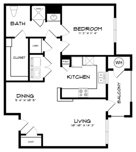 Tuscany Villas at Chase Oaks Floorplan 1