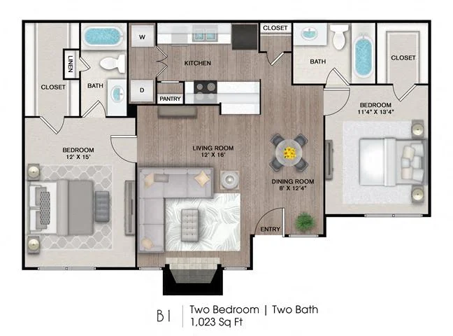 Valley Estates Richardson FloorPlan 1