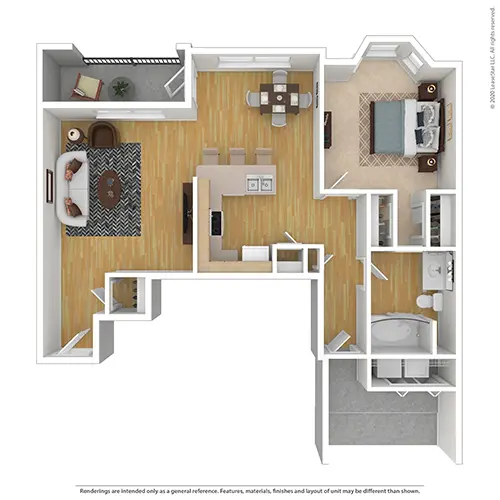 Villas of Preston Creek Plano FloorPlan 3
