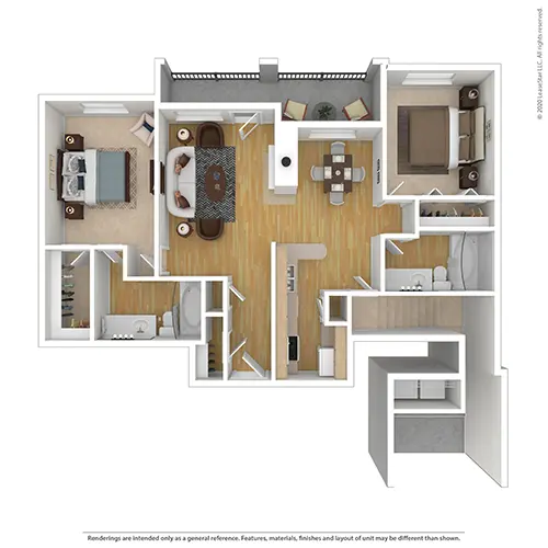 Villas of Preston Creek Plano FloorPlan 6