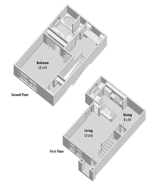 Villas of Spring Creek Floor plan 1
