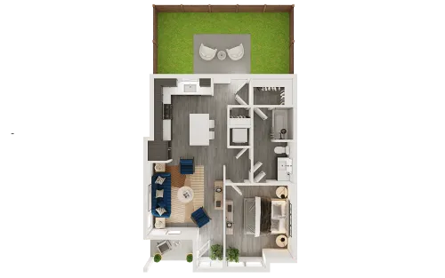 Vireo Medical District McKinney FloorPlan 1