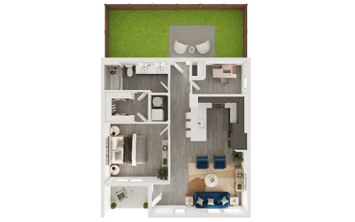 Vireo Medical District McKinney FloorPlan 2