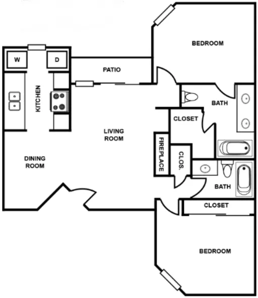 Waterford on the Meadow Plano Floorplan 5