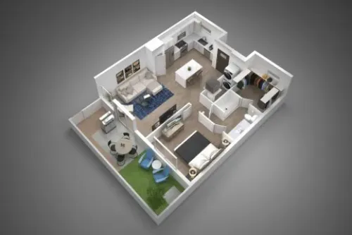 Yardly Cross Creek Meadows Celina FloorPlan 1