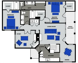 1701 at Eldorado McKinney Floorplan 5