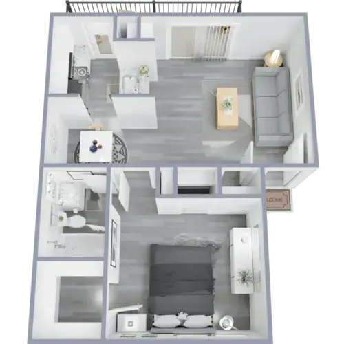3800 on Portland Irving Floorplan 2