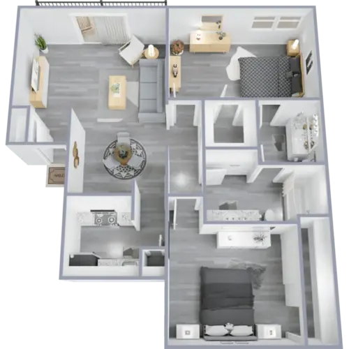 3800 on Portland Irving Floorplan 4