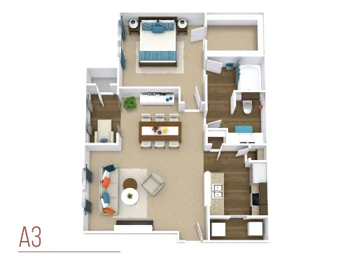 Abbey at Vista Ridge Lewisville FloorPlan 3