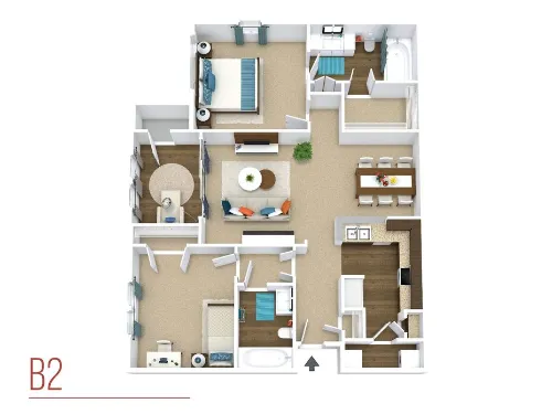 Abbey at Vista Ridge Lewisville FloorPlan 4