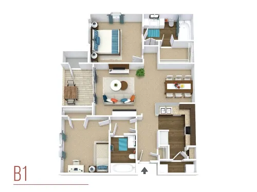 Abbey at Vista Ridge Lewisville FloorPlan 5