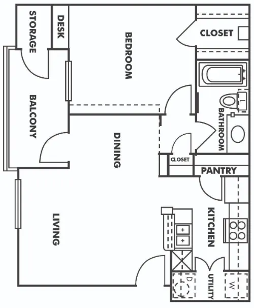 Arboretum Estates Richardson FloorPlan 1