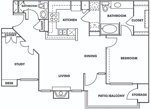 Arboretum Estates Richardson FloorPlan 10
