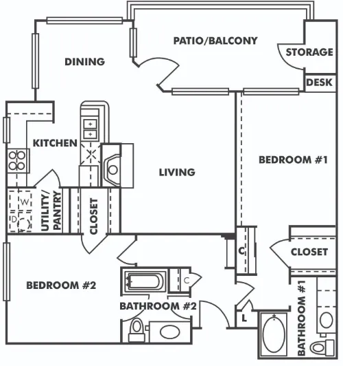 Arboretum Estates Richardson FloorPlan 9