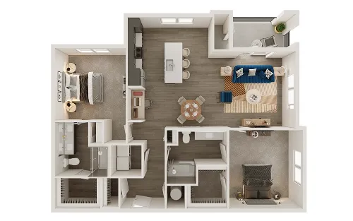 Ascent at Mountain Creek Dallas Floorplan 13