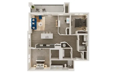 Ascent at Mountain Creek Dallas Floorplan 14