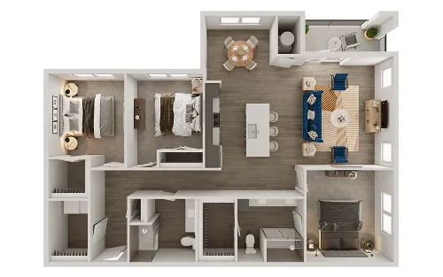 Ascent at Mountain Creek Dallas Floorplan 16