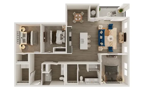 Ascent at Mountain Creek Dallas Floorplan 17