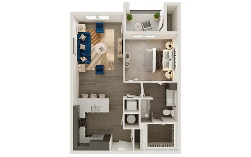 Ascent at Mountain Creek Dallas Floorplan 2