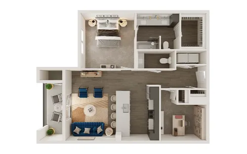 Ascent at Mountain Creek Dallas Floorplan 6