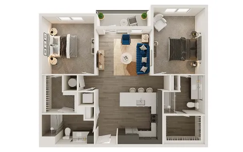Ascent at Mountain Creek Dallas Floorplan 8